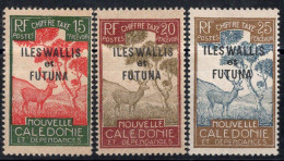 Wallis & Futuna Timbres-Taxe N°15** à 17** Neufs Sans Charnières TB Cote :  5€25 - Postage Due