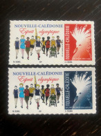 NOUVELLE CALEDONIE (New Caledonia)- Timbres Personnalisés - TPP - Club Le Cagou - Esprit Olympique - 2024 - Ongebruikt