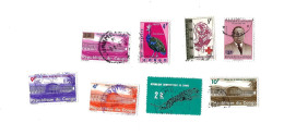 Collection De 82 Timbres Oblitérés - Autres & Non Classés