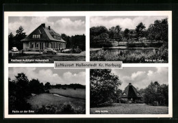 AK Hollenstedt / Harburg, Rasthaus Autobahn, Alte Mühle, Teich Und Este  - Hollenstedt