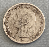 PAYS BAS Monnaie De 10 Cents 1896 Argent - 10 Cent