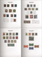 1840-1970 M & U Collection Housed In A Davo Hingeless Album From 1840 1d (2) - One Four Margins, Other Three Margins, 18 - Other & Unclassified