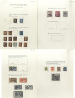 1840-1951 M & U Range On Leaves Incl. 1840 1d & 2d, 1841 1d (11) & 2d, Perf Line Engraved Incl. 1½d (2), 1d Red Plates M - Other & Unclassified