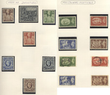 1912-1964 M & U Collection In An Album With M Incl. 1924/25 Wembley Sets, PUC £1 Fine (very Lightly Mounted), 1937 Set U - Other & Unclassified