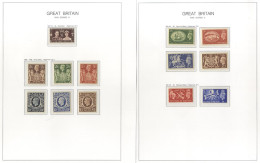 1936-1970 M Or UM Collection Housed In A P.O Hingeless Album Incl. KGVI With 1939 High Value Set M, 1948 Wedding UM, 195 - Other & Unclassified
