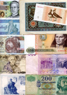 RC 29792 MONDE LOT DE 10 BILLETS DIFFERENTS - Collections & Lots