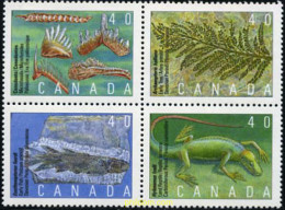 101286 MNH CANADA 1991 VIDA PREHISTORICA DEL CANADA - Fossils