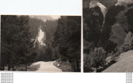 86Vaa  Autriche Krimmler Lot De 2 Photos - Krimml