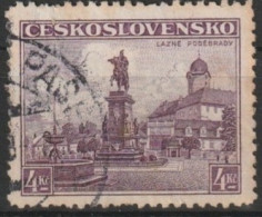 MiNr. 357 Tschechoslowakei / 1936, 1. Aug. Freimarken: Landschaften. - Gebraucht