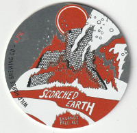 UNUSED KEG CLIP FRONT - WILD HORSE BREWING CO (WALES) - SCORCHED EARTH PALE ALE - Schilder