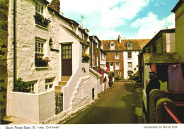 CORNWALL, ST.IVES, FISHERMEN'S COTTAGES, POSTCARD, UNITED KINGDOM - St.Ives