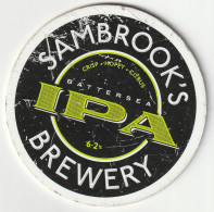 USED KEG CLIP FRONT - SAMBROOKS BREWERY - BATTERSEA IPA - Schilder