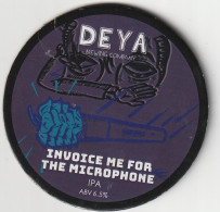 USED KEG CLIP FRONT - DEYA BREWING COMPANY - INVOICE ME FOR THE MICROPHONE IPA - Schilder
