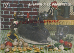 Delcampe - RECETTE CUISINE - LE LAPIN A LA PROVENCALE - Küchenrezepte