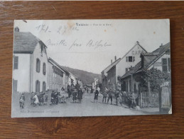 CPA D90 Valdoie Rue De La Gare - Valdoie