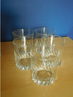 Lot De 5 Verres Vintages - Glasses