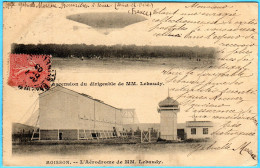 Delcampe - Moisson Le Dirigeable - Aerodrome