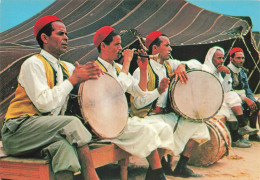 FOLKLORE - Tunisie - Orchestre Folklorique - Tambour - Gaita - Editions CHAMAM - Musique Traditionnelle - Carte Postale - Musik