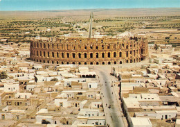 TUNISIE - El Jem - Le Colisée - Ille S. Ap. JC - Vue Générale - Société CARTHAGE - Carte Postale - Túnez