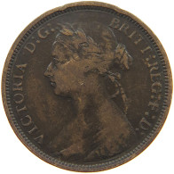 GREAT BRITAIN HALF PENNY 1881 H #s165 0025 - C. 1/2 Penny