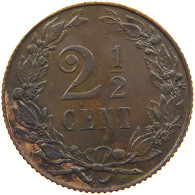 NETHERLANDS 2 1/2 CENTS 1906 #s172 0051 - 2.5 Cent