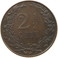 NETHERLANDS 2 1/2 CENTS 1905 #s172 0057 - 2.5 Cent
