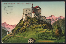 AK Tarasp, Ansicht Vom Schloss - Tarasp