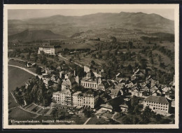 AK Menzingen, Fliegeraufnahme Vom Institut - Menzingen