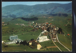AK Menzingen, Ortsansicht Mit Dem Institut Menzingen-Zug, Fliegeraufnahme - Menzingen