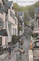 Postcard High Street Clovelly Devon  My Ref B15346 - Clovelly