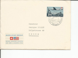 Lettre Vol Spécial, Genève - Washington (2.5.1947) - Erst- U. Sonderflugbriefe
