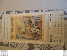 V6B  Grand Calendrier Jean Lavigne 1984 Le Petit Journal Politique Satirique - Big : 1981-90