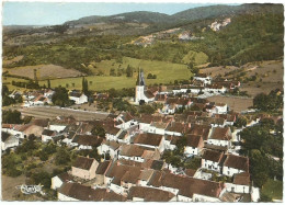 CPSM Grand Format De BEAUFORT-DU-JURA (39) – Vue Générale Aérienne. Editeur Combier, Mâcon (Cim), N° Cc 333-59 A - Beaufort
