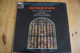 KING S COLLEGE CHOIR CAMBRIDGE THE PSALMS OF DAVID LP ANGLAIS VALEUR+ - Classical