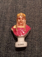FEVE CLOVIS EN BUSTE - 2000 ANS D'HISTOIRE DE FRANCE - FEVE BRILLANTE - Histoire