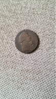 UK _ HALF PENNY Fin XVIIIeS - Autres & Non Classés