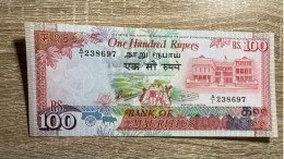 Mauritius，100 Rupees，1986，pick 38，first Prefix A/1，GEM UNC Condition，rare Type - Mauritius