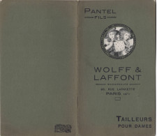 Catalogue - TAILLEURS Pour Dames - WOLFF & LAFFONT - 1911 - Rue Lafayette Paris - 1900-1940