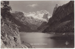 Vord. Gosausee M.d. Dachstein - (Österreich/Austria) - 1930 - Traun