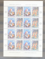Griechenland 1721-1722 Postfrisch Als Kleinbogen #GK822 - Feuilles Complètes Et Multiples