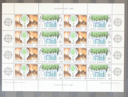 Griechenland 1630-1631 Postfrisch Als Kleinbogen #GK827 - Feuilles Complètes Et Multiples