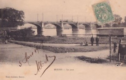 Delcampe - BEZONS                LE PONT  + LES BAINS FROIDS - Bezons