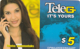 PREPAID PHONE CARD SURINAME  (E107.15.2 - Surinam