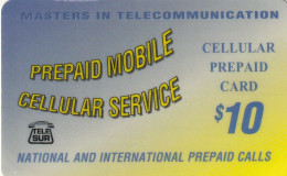 PREPAID PHONE CARD SURINAME  (E107.14.8 - Surinam