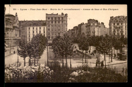 69 - LYON 7EME - PLACE JEAN MACE - MAIRIE - AVENUE DE SAXE ET RUE D'AVIGNON - Lyon 7