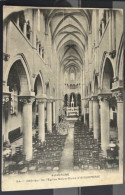 Delcampe - CPA Intérieur De L'Eglise Notre Dame D'Aigueperse - Aigueperse