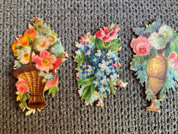 3 DECOUPIS Corbeilles De Fleurs  (1) - Flowers