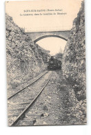CPA 70 Scey Sur Saone La Tranchée De Montoye Et Le Tramway - Scey-sur-Saône-et-Saint-Albin