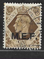 MEDIO ORIENTE ( M.E.F.) - 1942 - 1 SH - USATO (YVERT 8 - MICHEL 8- SS 8) - British Occ. MEF