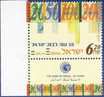 Israel 2004 1 Val Bank Of Israel 50 Year MNH Values From Banknotes - Other & Unclassified